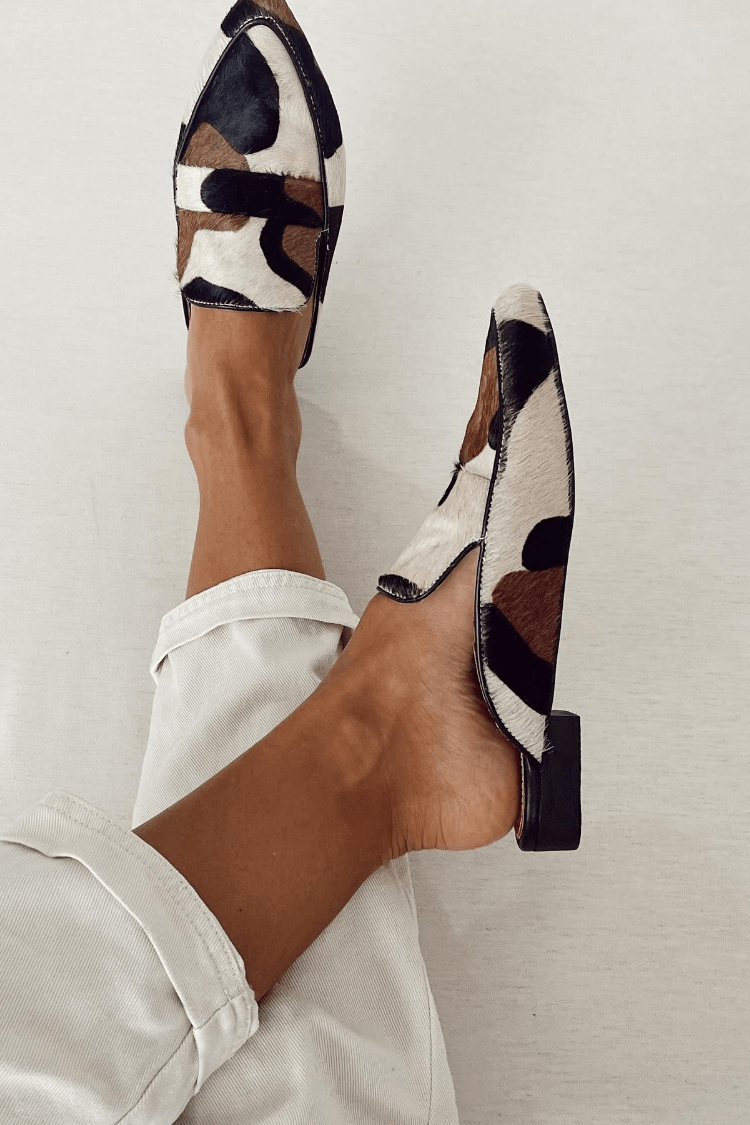 Bianca | Abstract Pattern Loafers