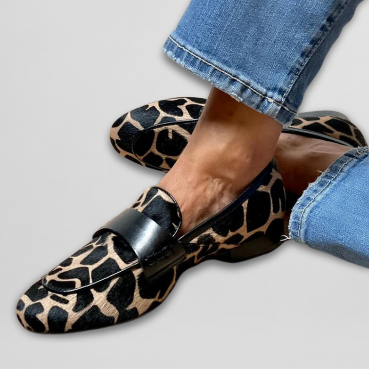 Lyra | Leopard Print Loafer