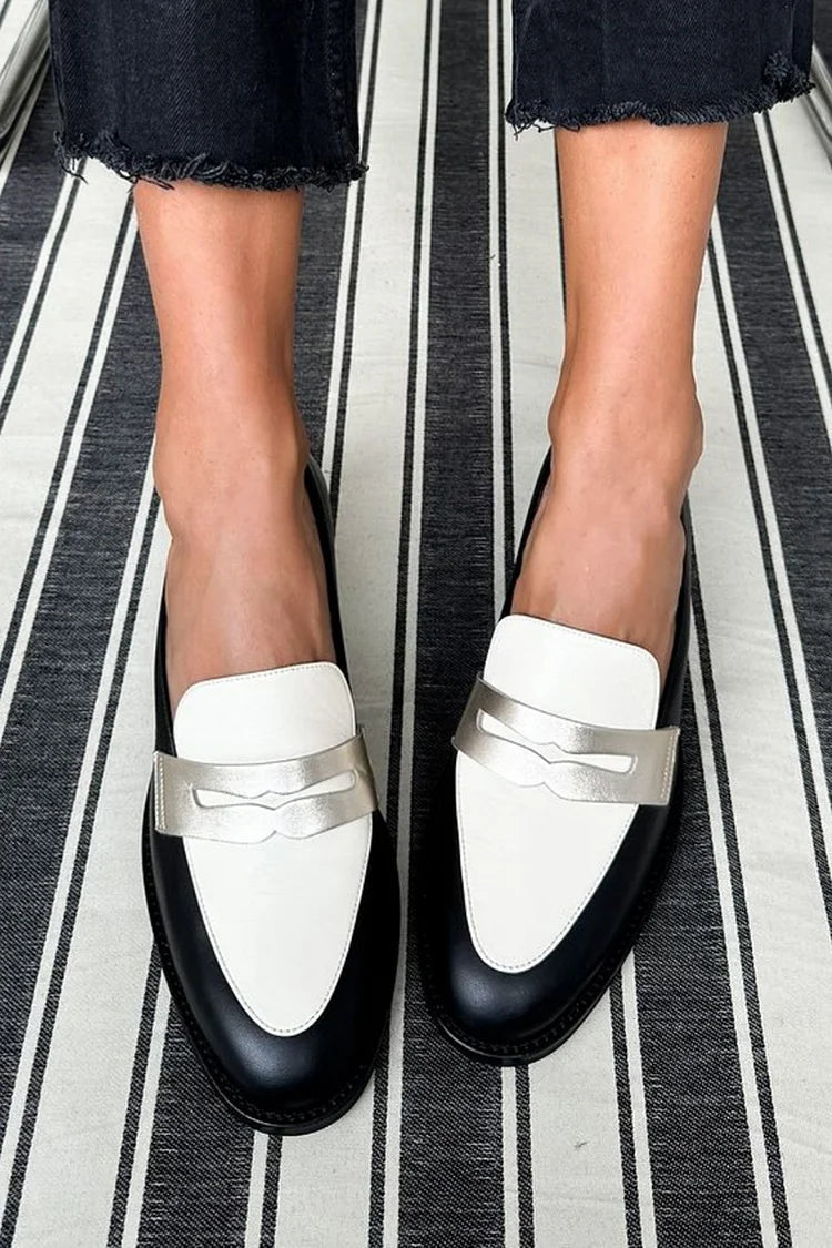 Amara | Timeless Monochrome Loafers