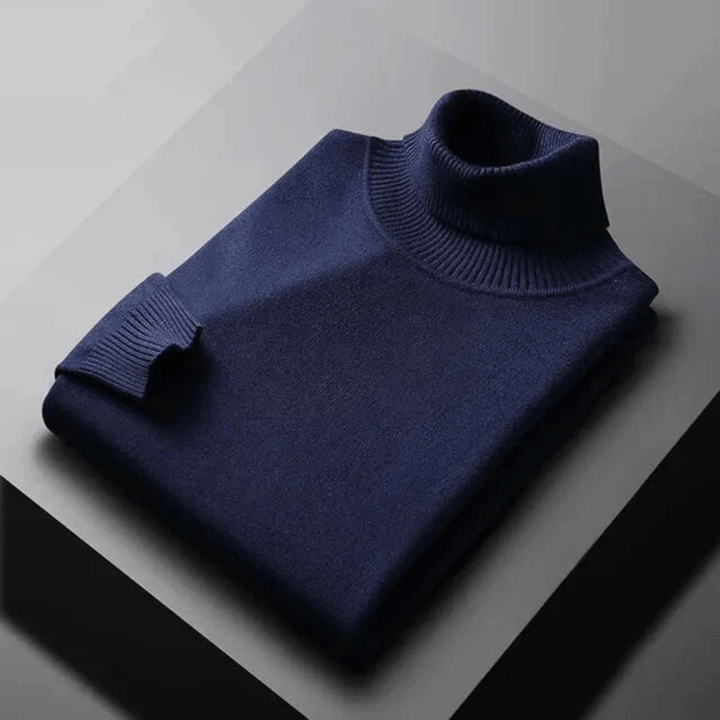 Classic Men’s Turtleneck Sweater
