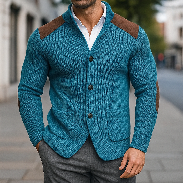 DAVENPORT KNITTED BLAZER