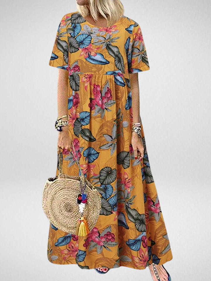 Zara | Ethereal Floral Maxi Dress