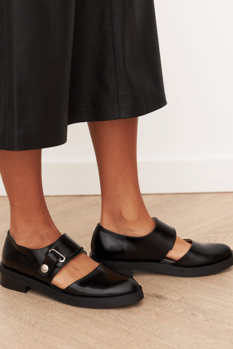 Amara | Elegant Black Loafers