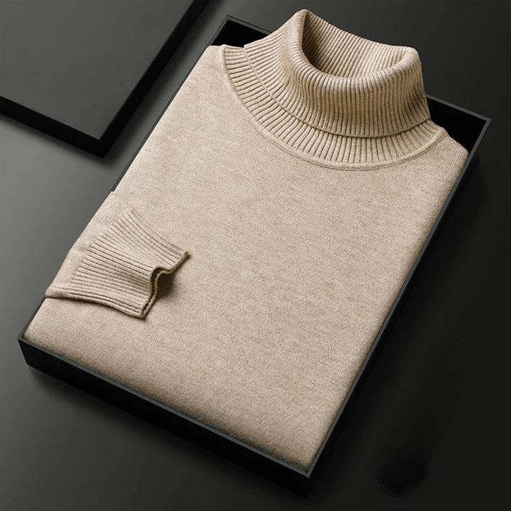 Classic Men’s Turtleneck Sweater