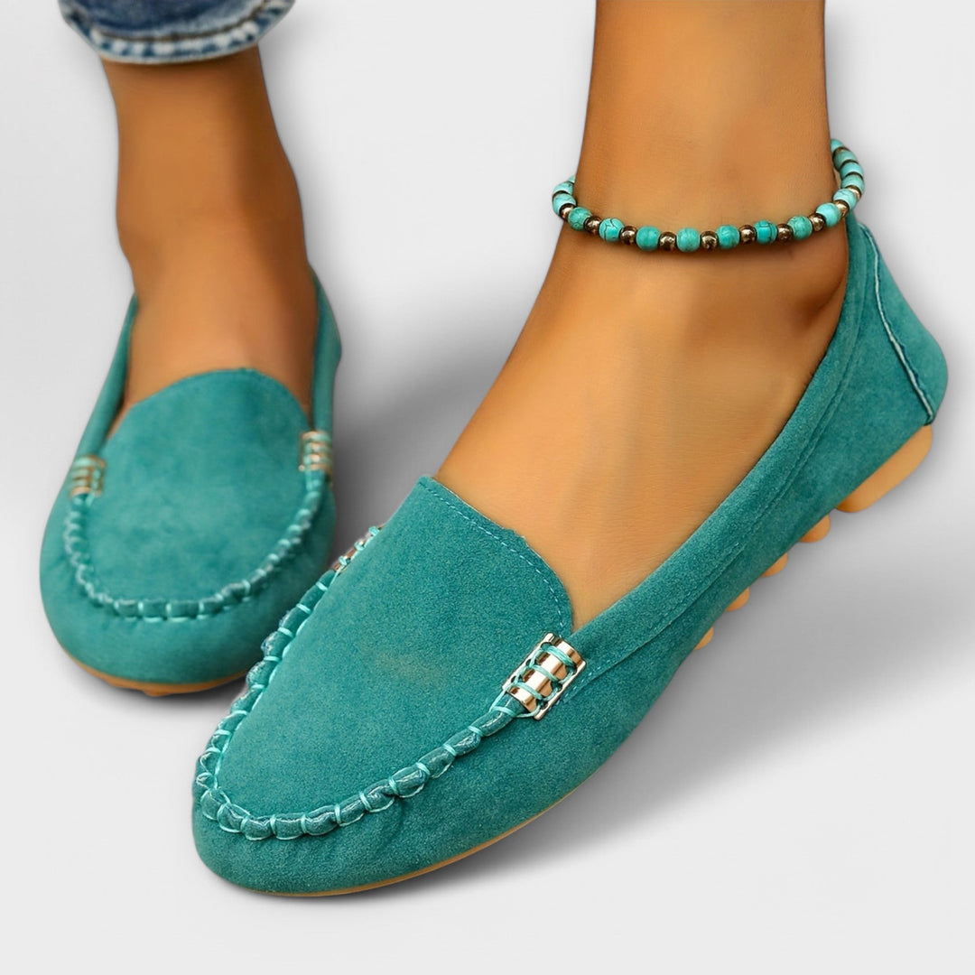 Brielle | Suede Moccasin Slip-On