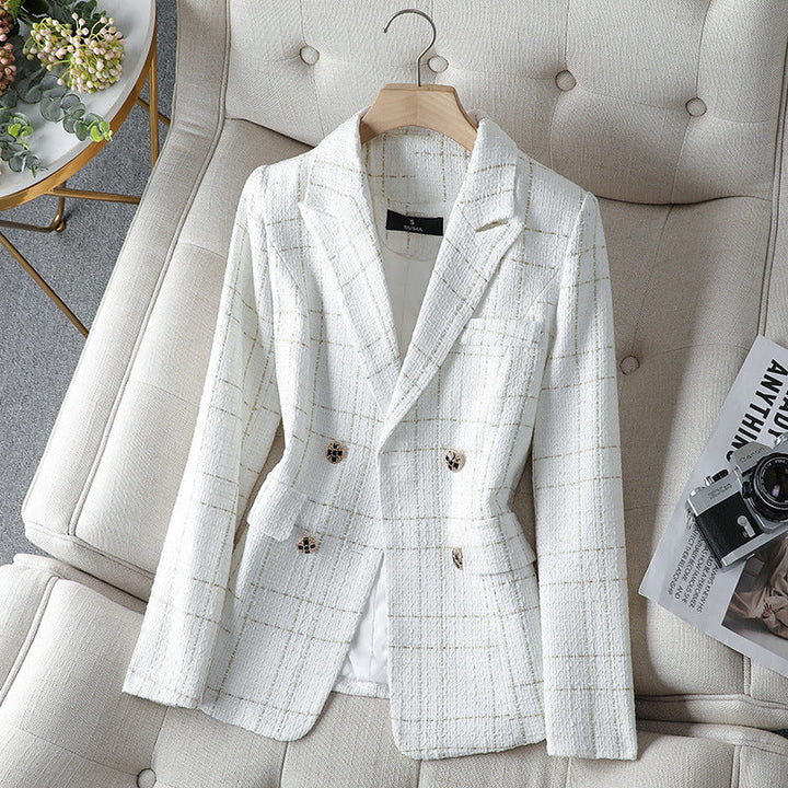 CELINA™ PLAID BLAZER