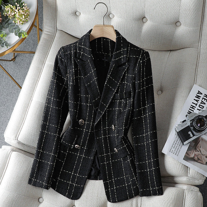CELINA™ PLAID BLAZER
