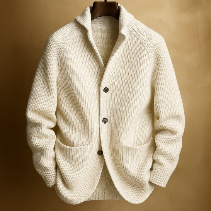 ALDRIC RIBBED CARDIGAN
