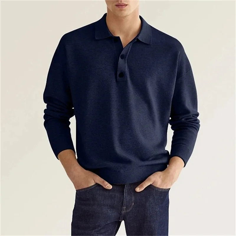 CORVIN WOOL POLO SHIRT