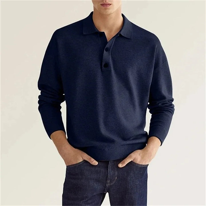 CORVIN WOOL POLO SHIRT