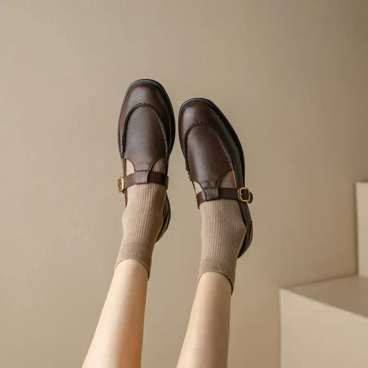 Sylvie | Vintage Leather Loafers