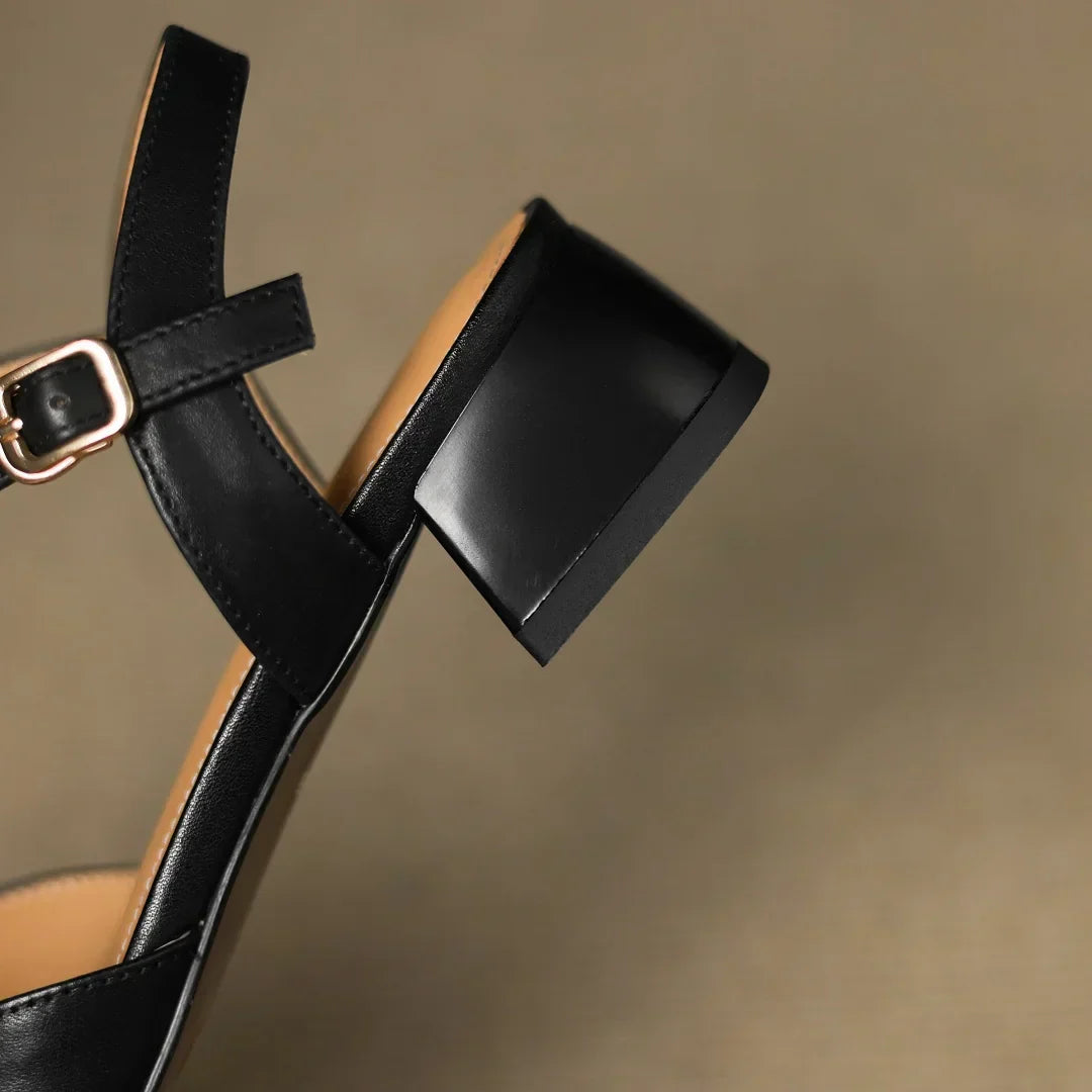 Livia | Braided Leather Ballerinas