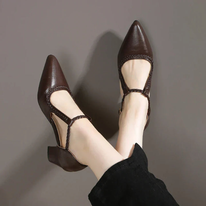 Juliette | Timeless T-Strap Shoes