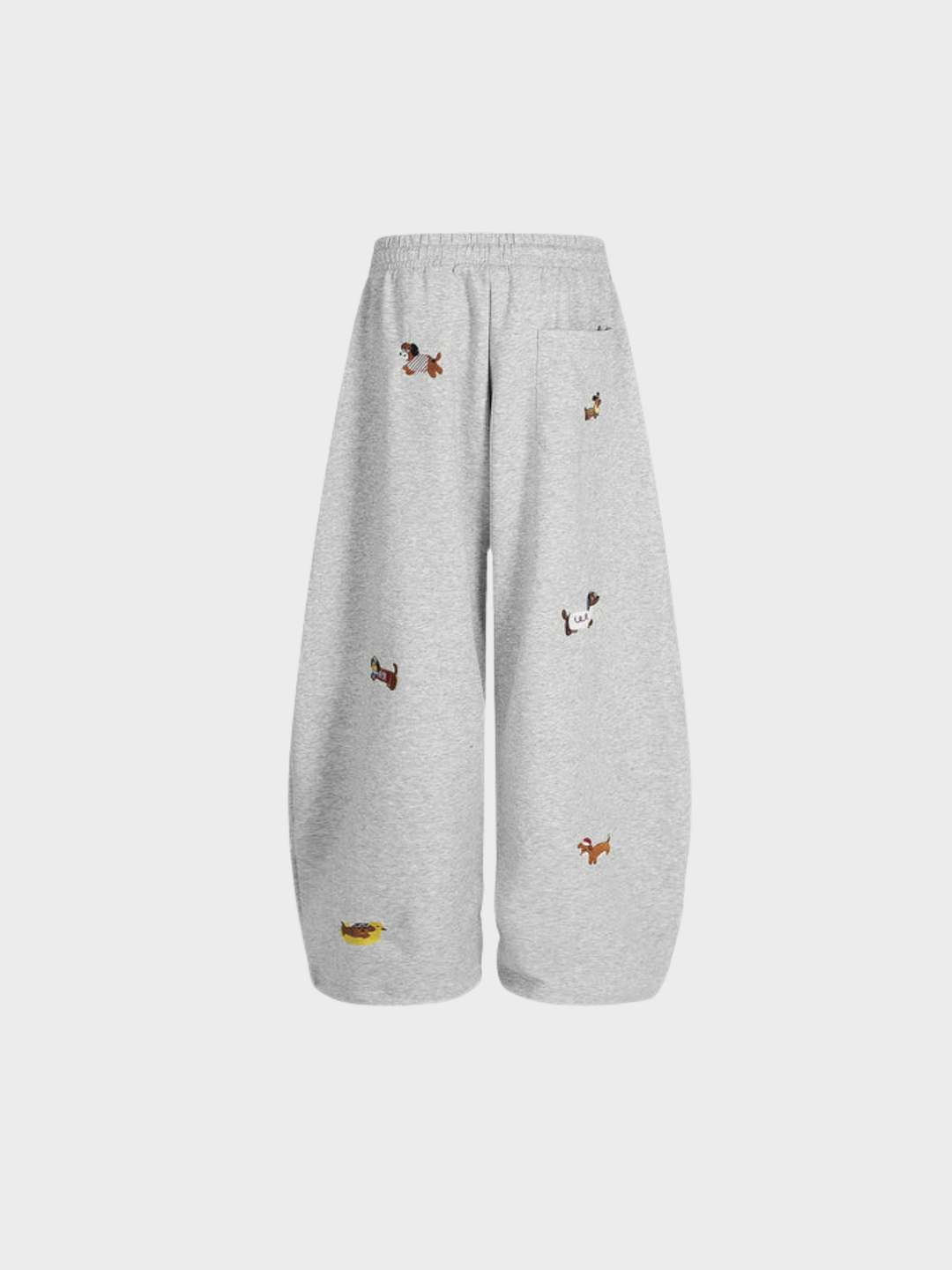 Dachshund Embroidery Sweatpants