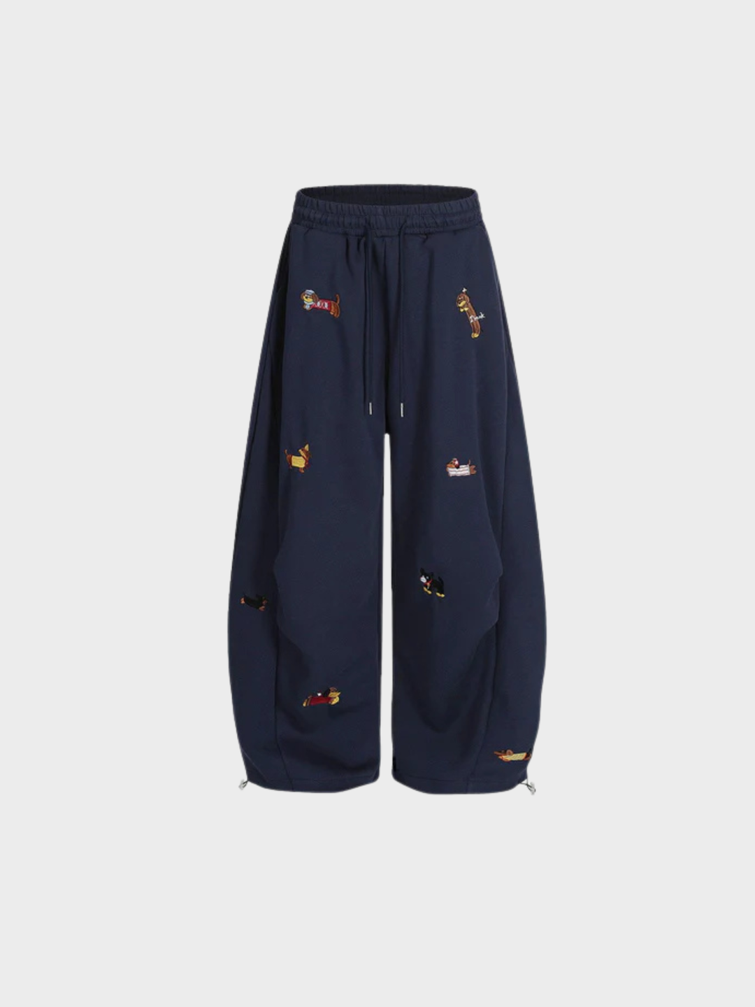Dachshund Embroidery Sweatpants