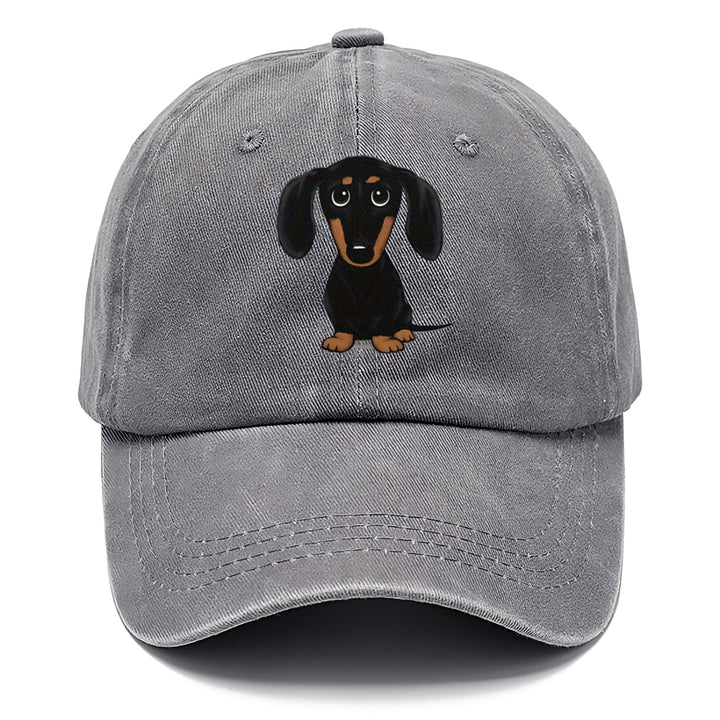 Retro Dachshund Classic Cap