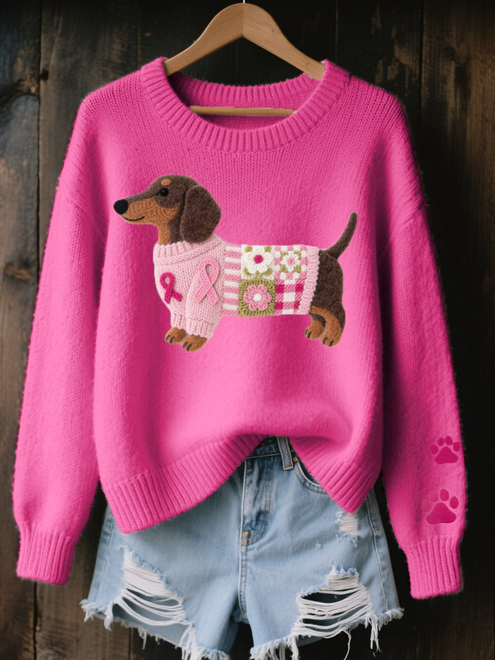 Naoni – Cosy Dachshund Knit Jumper